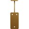 Ekena Millwork Bradford Steel Bracket, Hammered Gold 2"W x 7"D x 7"H BKTM02X07X07BRHGO - alternate 10